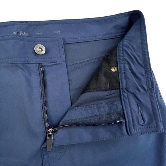 Prana ZION 5 Pocket Shorts Men’s 34 Stormy Night Blue 8” Inseam Stretch Hiking - Picture 7 of 15